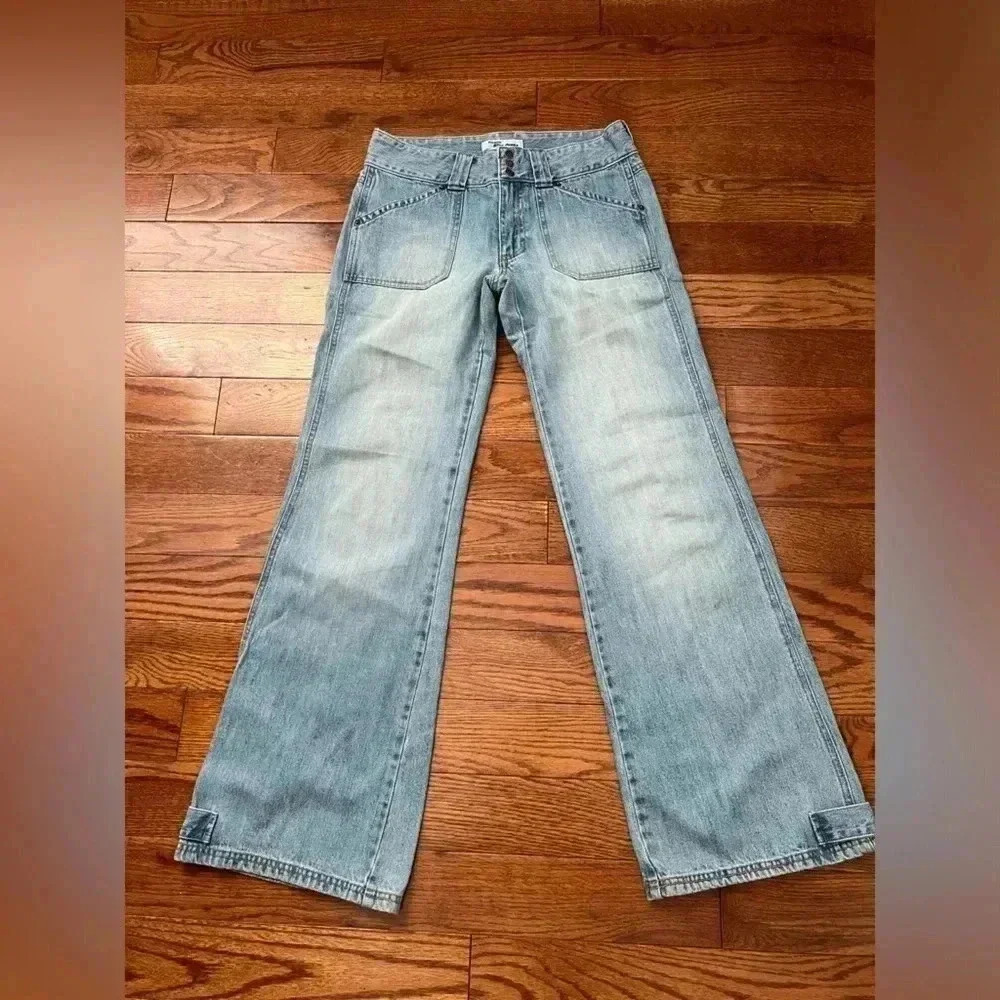 Vintage Old Navy Light Wash Jeans Y2K Sz 6